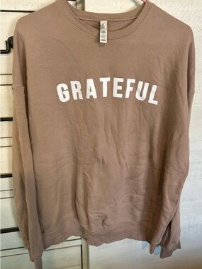 Bella Canvas Fleece Crewneck in Dusty Taupe